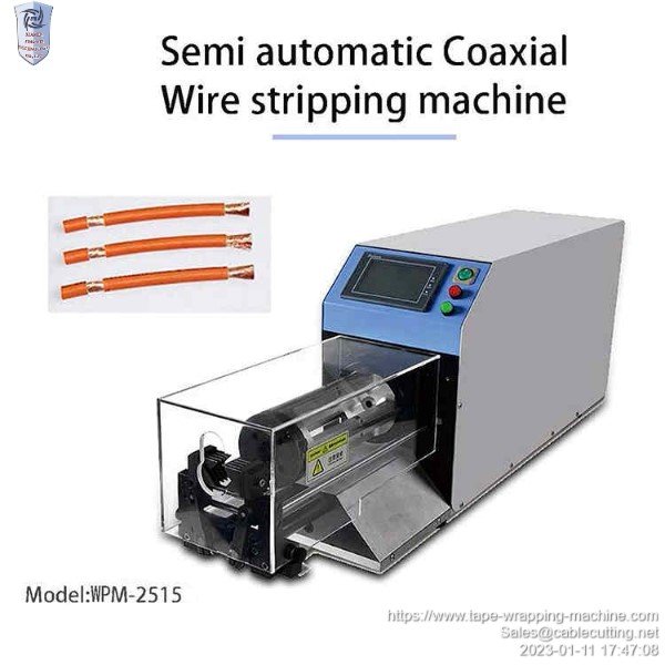 Coaxial cable stripping machine, large square cable pin stripper, Computerized Cutting Stripping Machine, Coax Cable making equipment, wire rotary stripper