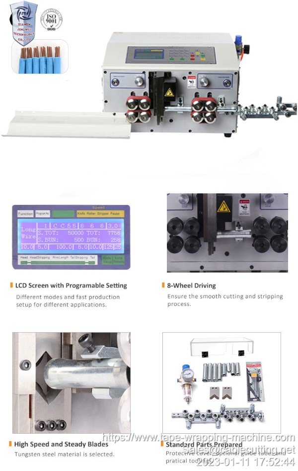 Supper Thick cable cutting and stripping machine, BV/BVR cable stripping machine, Automatic Cutting Stripping Machine, Wire Stripping Machine, Automatic Cable Stripping Machine