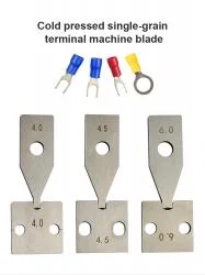 Loose Terminal Blades, Crimping Blade Die, Cold Pressed Blade Die, Precision Blade for wire stripping machine
